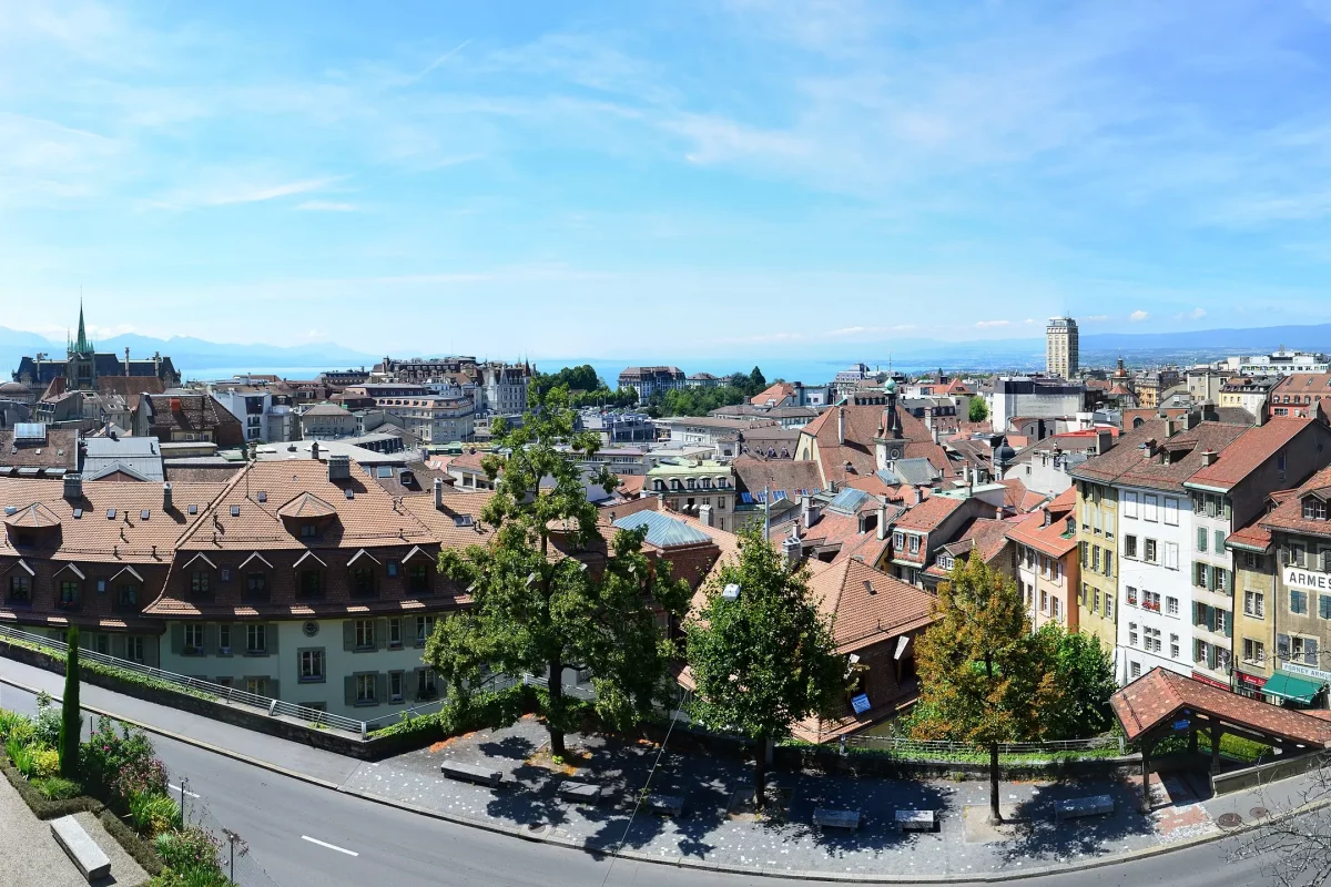 Vue de Lausanne